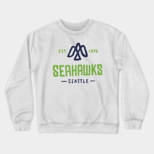 Seattle Seahaaaawks 02 Crewneck Sweatshirt